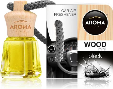 Aroma Ilmanraikastin Wood Black .